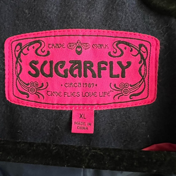 Sugarfly Navy Pea Coat - Picture 4 of 5